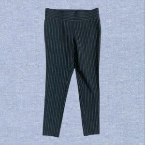 🛎️ 5/$20 Loft Stripe Dress Pants Tights Size SP in Gray